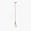 Cerova Modern Ivory Porcelain Pendant Light – Soft Organic Design for Kitchen Island