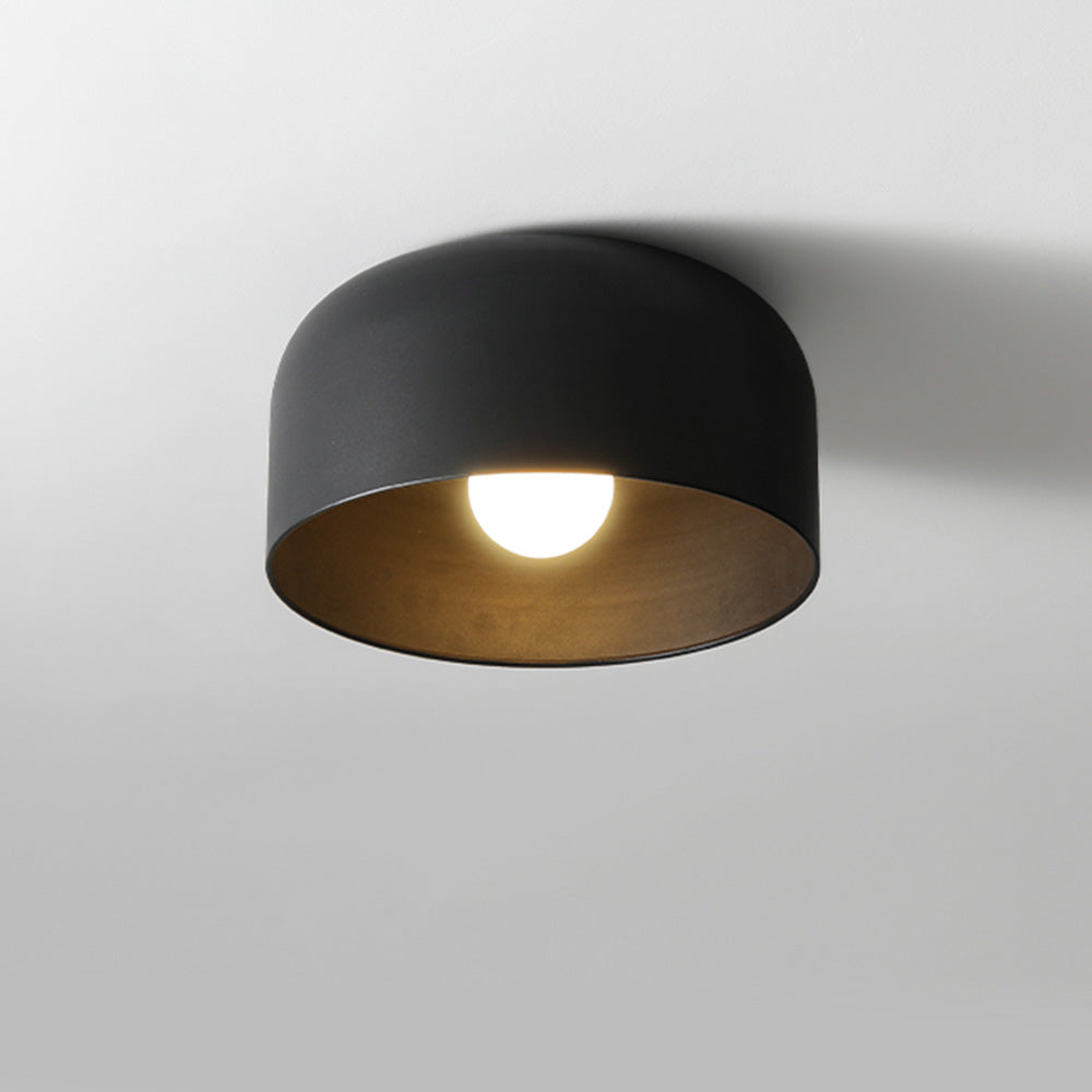Scandinavian Minimalist Bowl Shaped Ceiling Light