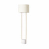 Luma Minimalist Industrial Table Lamp and Floor Lamp – Metal Frame with Soft Fabric Shade for Home and Office
