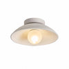 Ovalune Organic Textured Ceiling Light Sculptural Design Flush Mount - Modern Style for Living Room