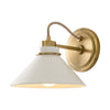Aurenza Sconce – Farmhouse Wall Light with Metal Accents for Cozy Spaces