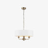 Tela Classic Multi-Light Design Pendant Light - Traditional Style Hanging Lamp for Dining Room