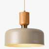 Orbulis Natural Wood Grain Circular Pendant - Modern Minimalist Light for Islands and Foyers