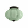 Eloise Retro Milk Glass Semi Flush Mount Ceiling Light