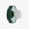 Flower Shape Opal Glass Sconce – Ceramic Wall Light