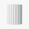 Modern Ribbed Resin Fluted Wall Lamp