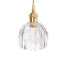 Japanese Retro Glass Flower Pendant Light