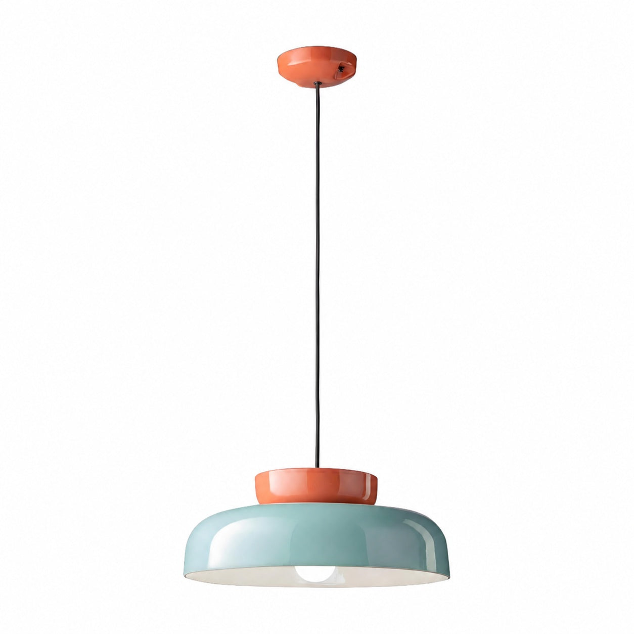 Fiesta Colorful Bowl Shaped Nordic Ceramic Pendant Lamp