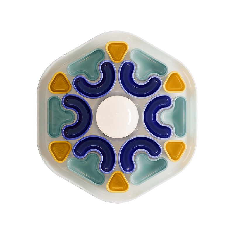 Modern Decorative Ceramic  Wall Light With Radiant Petal Design