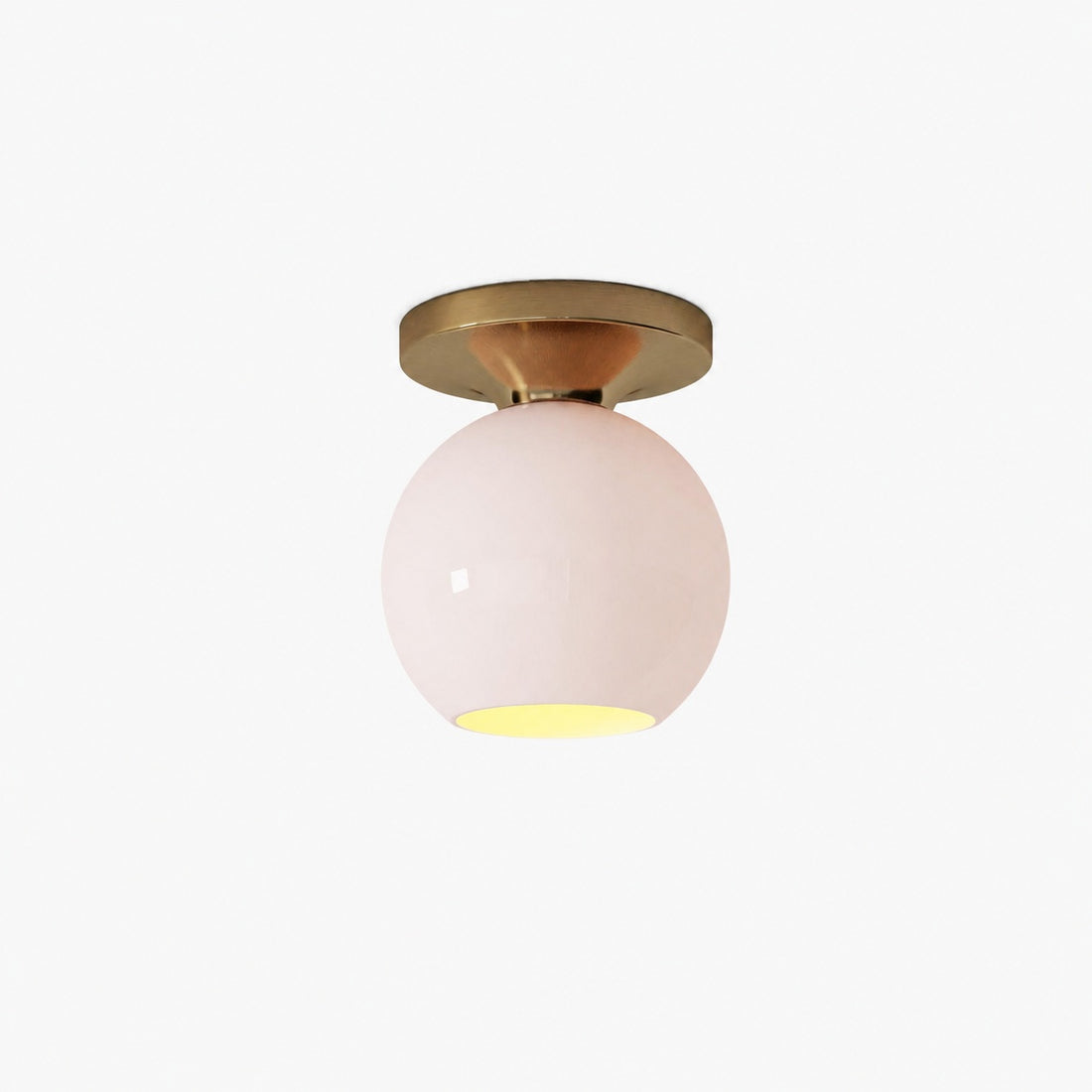 Selvion Modern Globe Pendant Light - Damp-Rated Bathroom Lighting - Luxe Glass Shade