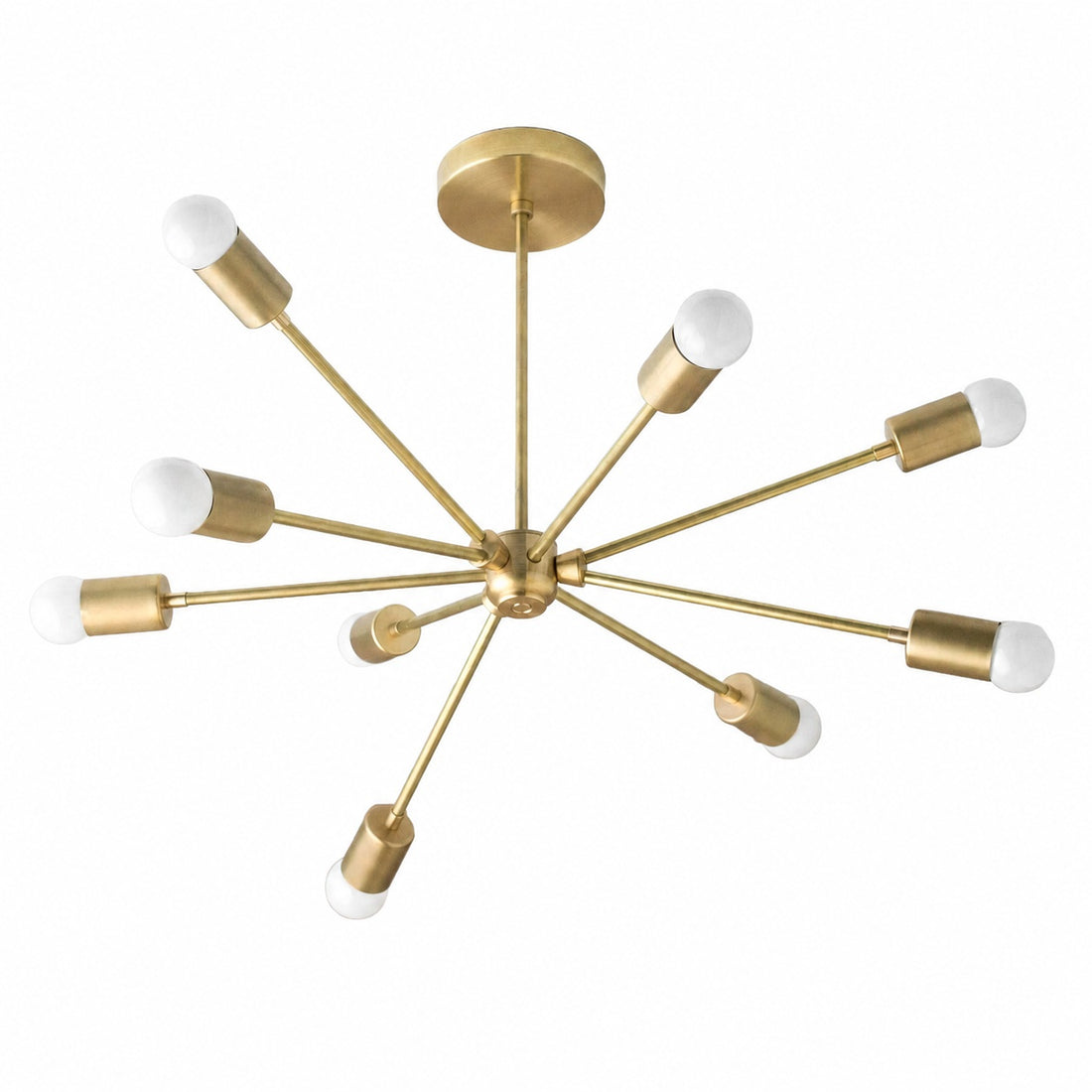 Mobilux Line Modern Chandelier - Mid Century Ceiling Light Fixture