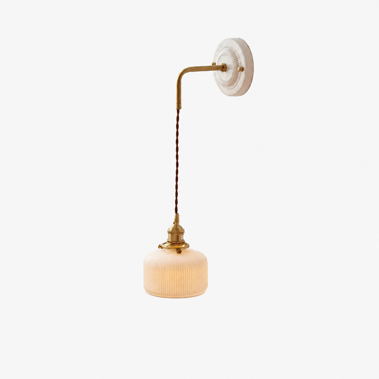 Decorative Ceramic plate Wall Sconce