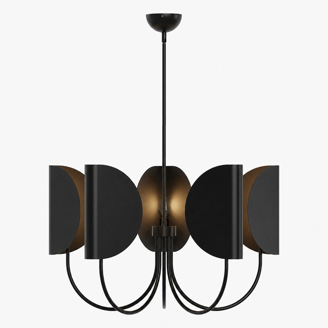 Leaf Brass Chandelier