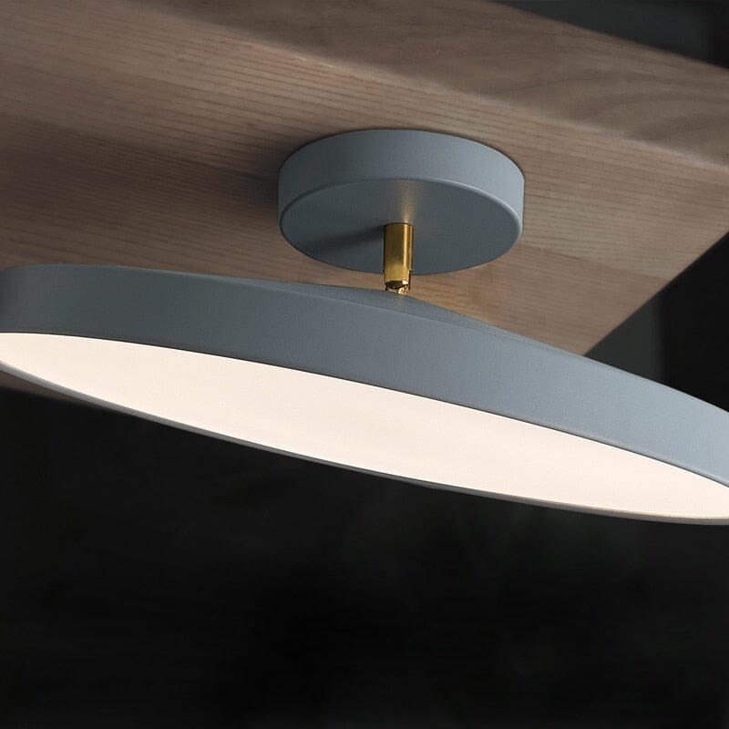 Macaron Aluminum Ultra-thin Luminaire Chandelier