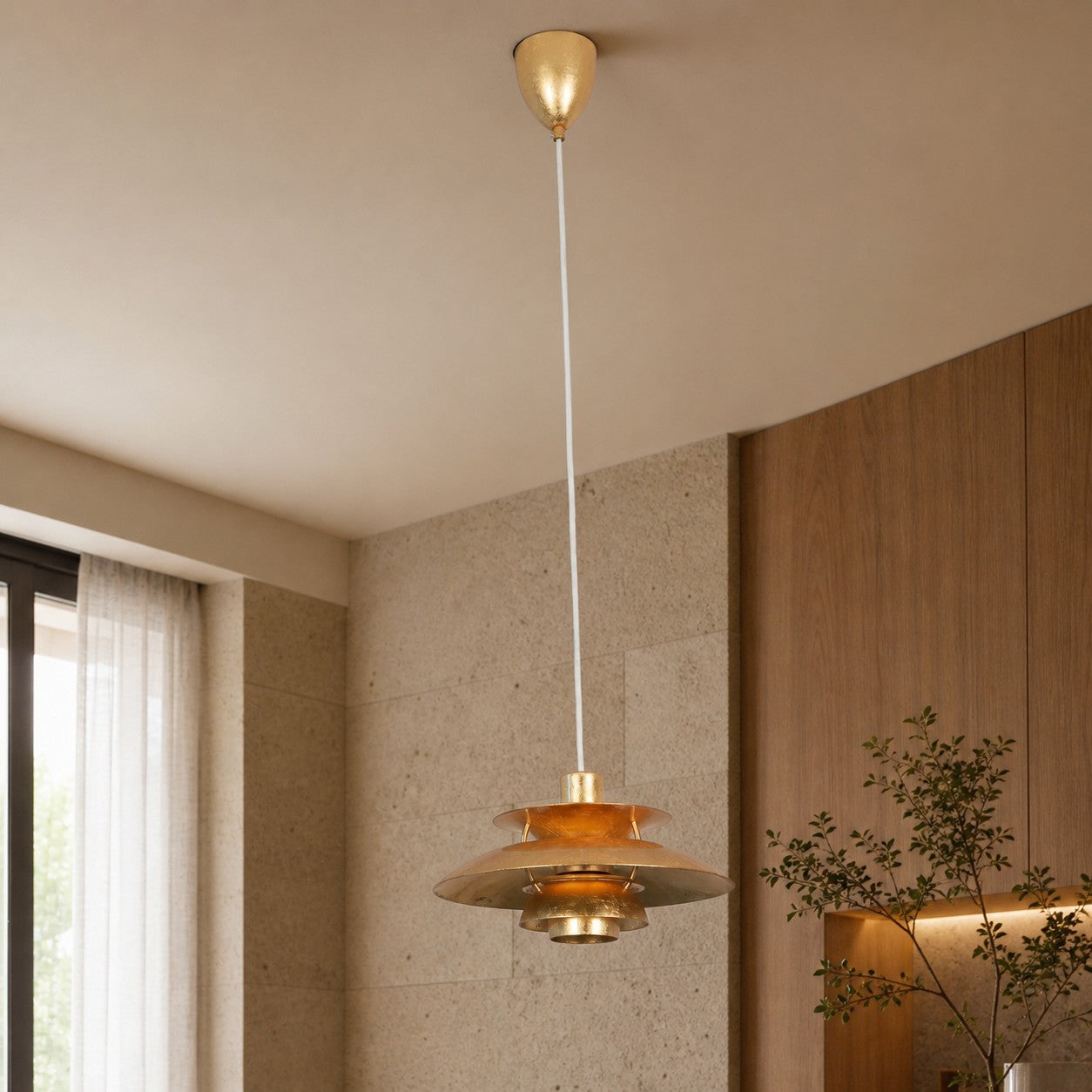 Gold Foil PH Pendant Lamp