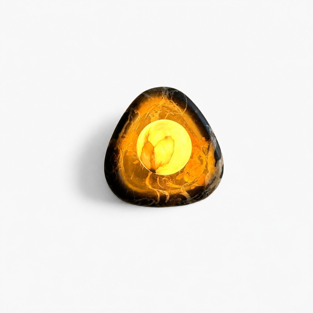 Black Pearl Marble Wall Lamp