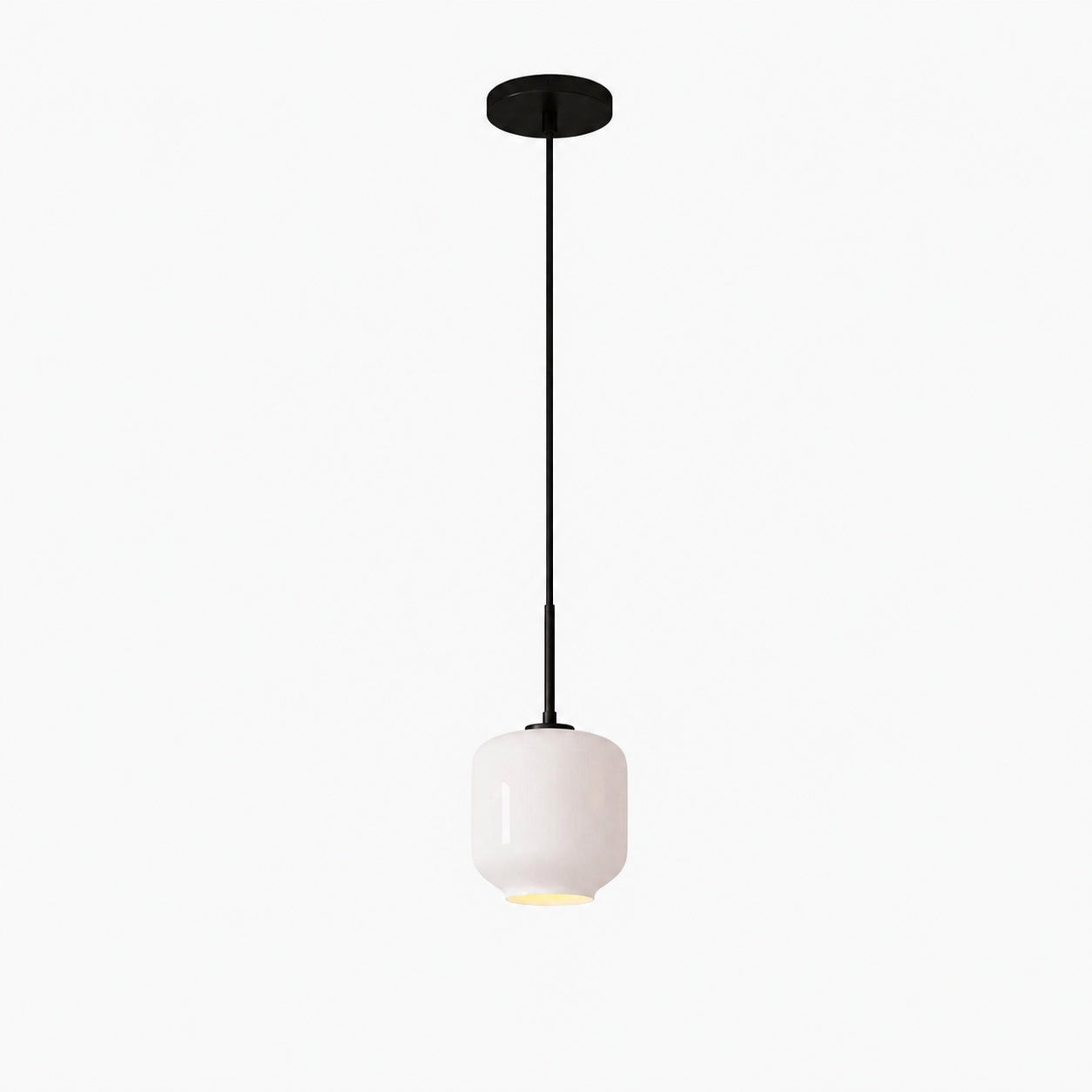 Lumivelle Pebble Pendant Light - Adjustable Glass Shade - Modern Lighting