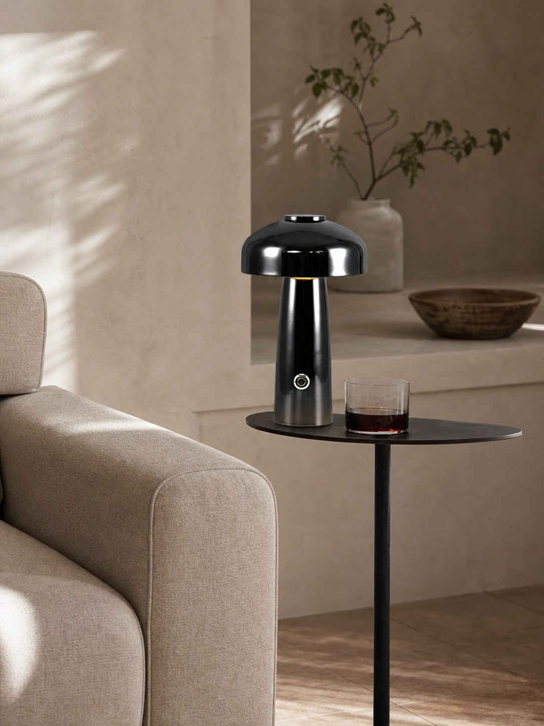 Leon Mushroom Table Lamp (built-in battery)