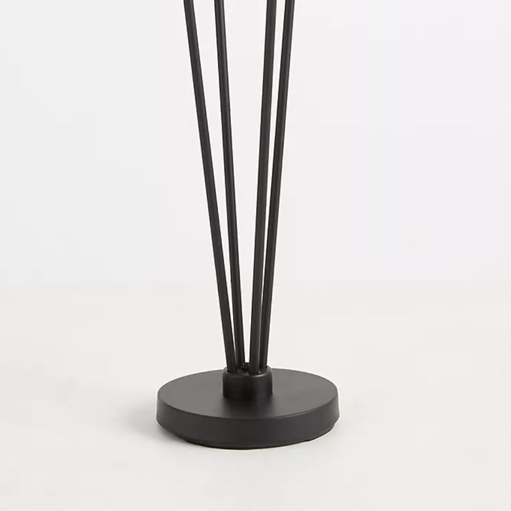 Duova 4 Light Floor Lamp – Fabric Shade Floor Lamp for Reading Corners or Living Spaces