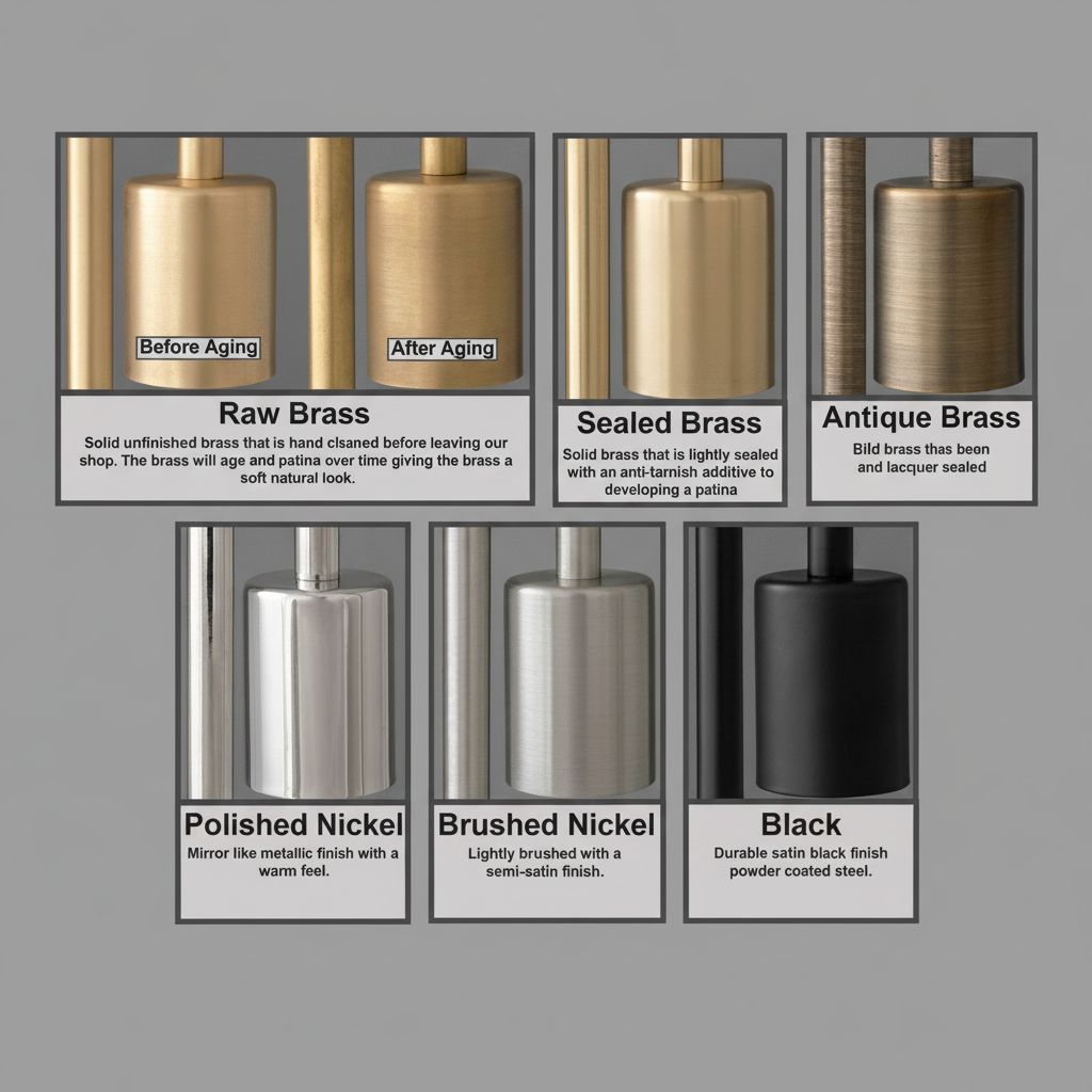 Geotower Glass Modern Pendant Light - Skyscraper Design - Brass or Black or Nickel Finish