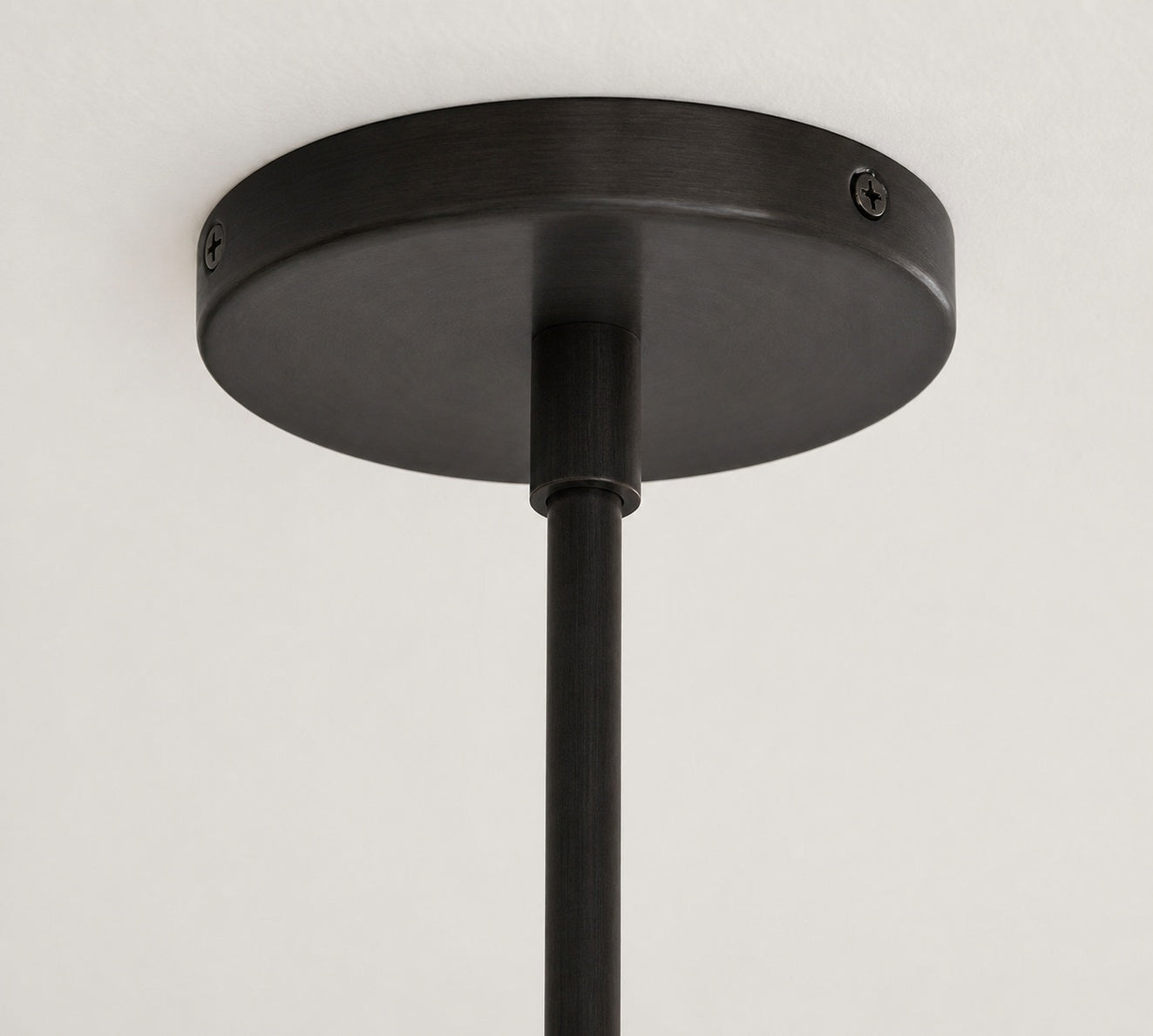 Auria Metal Brass Pendant Lighting - Vintage Finish with Glass Shade