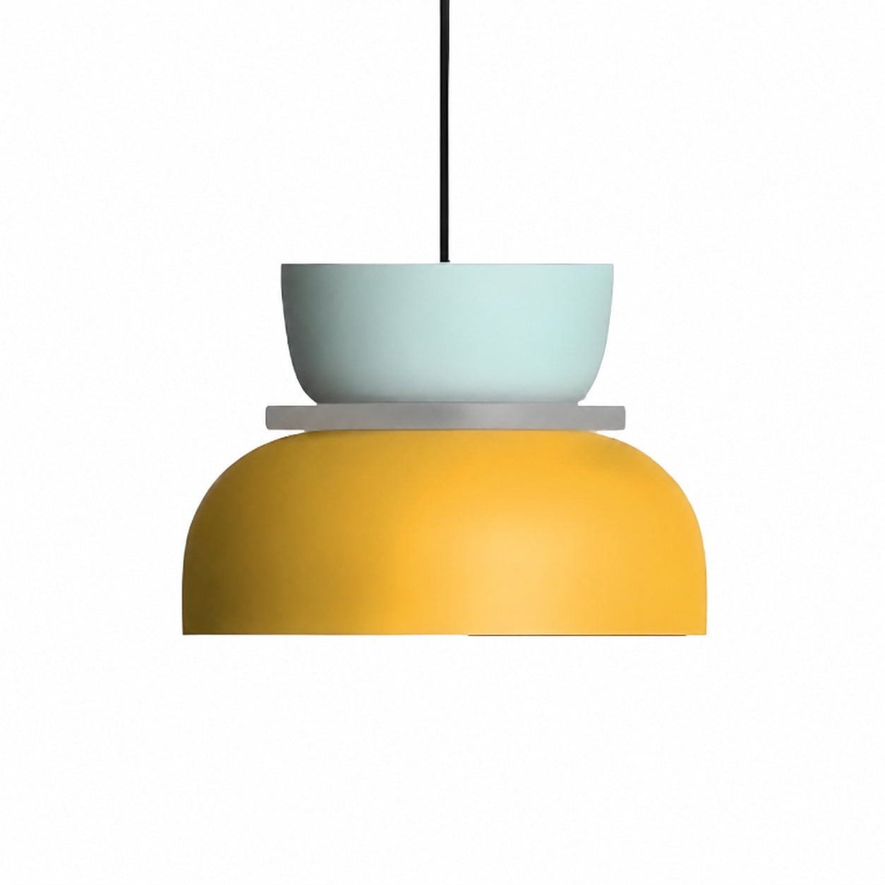 Acrybowlia Sculptural Acrylic Pendant Lamp with Colorful Layered Bowl Form for Island Lighting N35