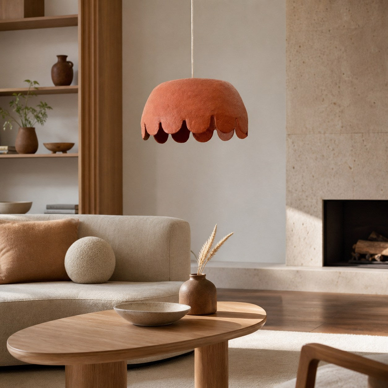 Faro Travertine Wall Lamp