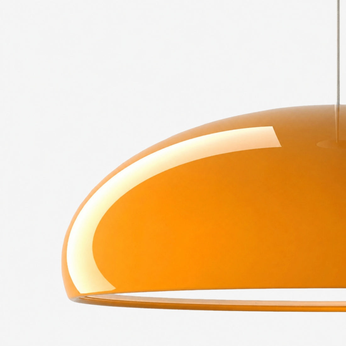 Haelen Colorful Nordic Bowl-Shaped Pendant Light - Modern Bowl Shade Suitable for Dining Room