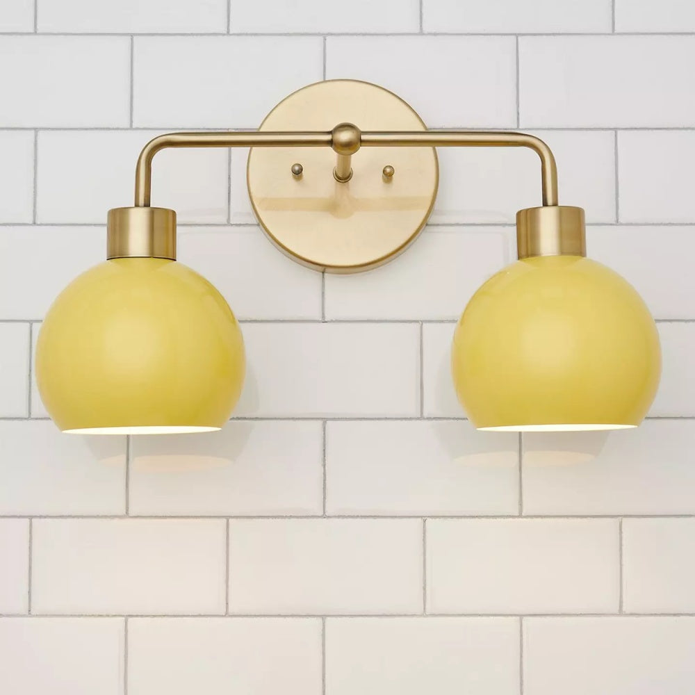 Double Bubble Pop Wall Sconce - Colorful Vanity Wall Light