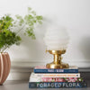 Capigia Decorative Table Lamp - Glass and Metal Decorative Lighting