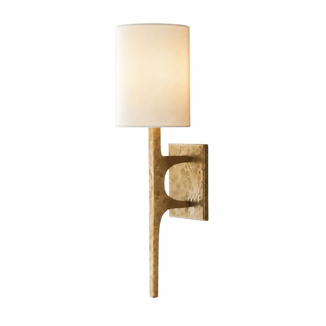 Texturoc Linear Wall Light - Modern Hammered Wall Sconce
