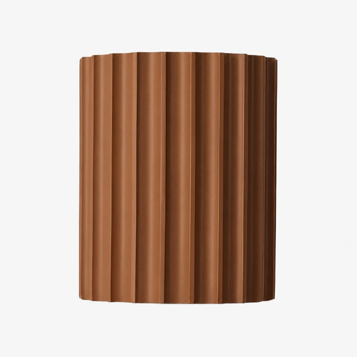 Ribellex Minimalist Ribbed Fluted Wall Light Sculptural Wall Lamp for Bedroom Hallway N59