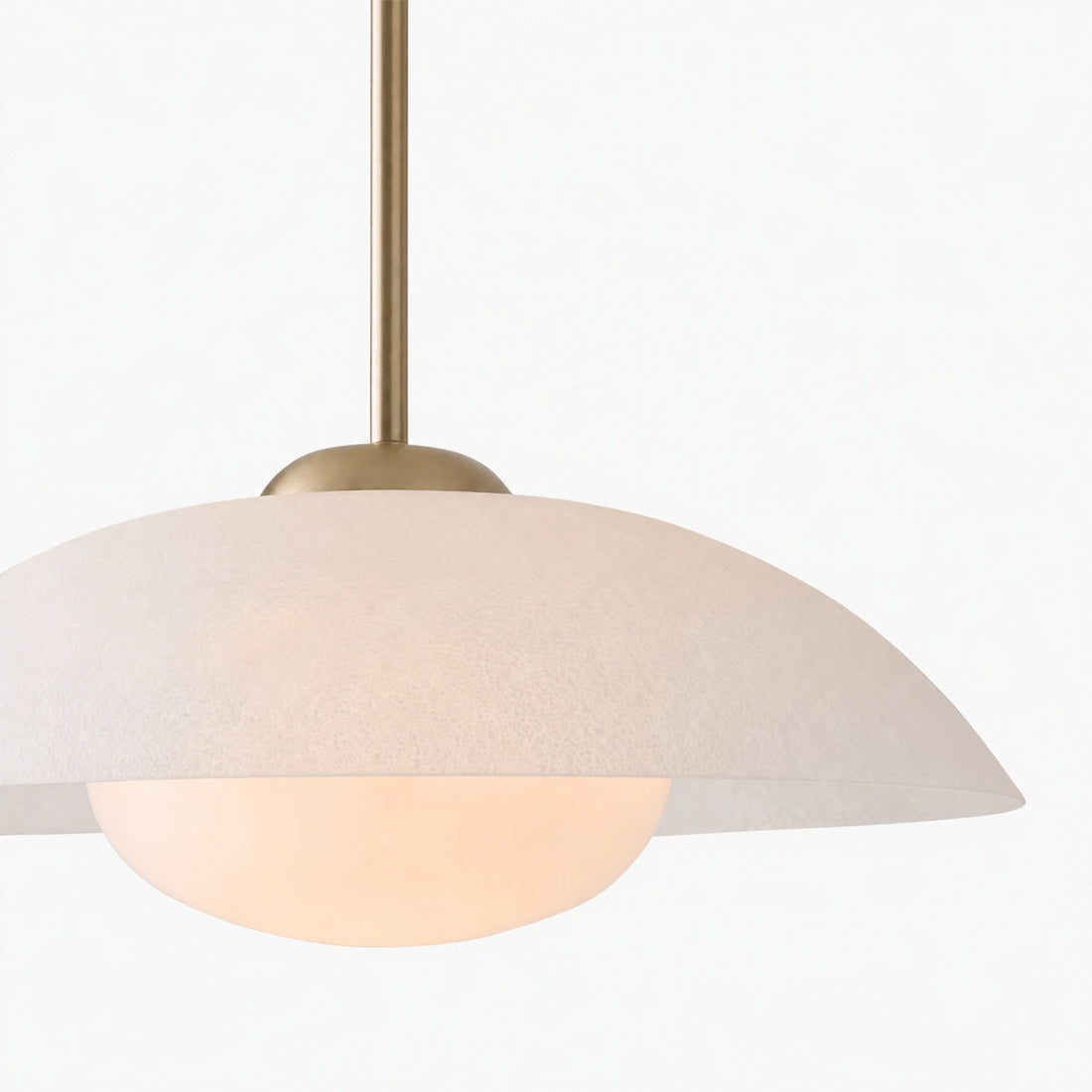 Elorina Pendant Light - Perforated Metal Shade, Champagne Bronze