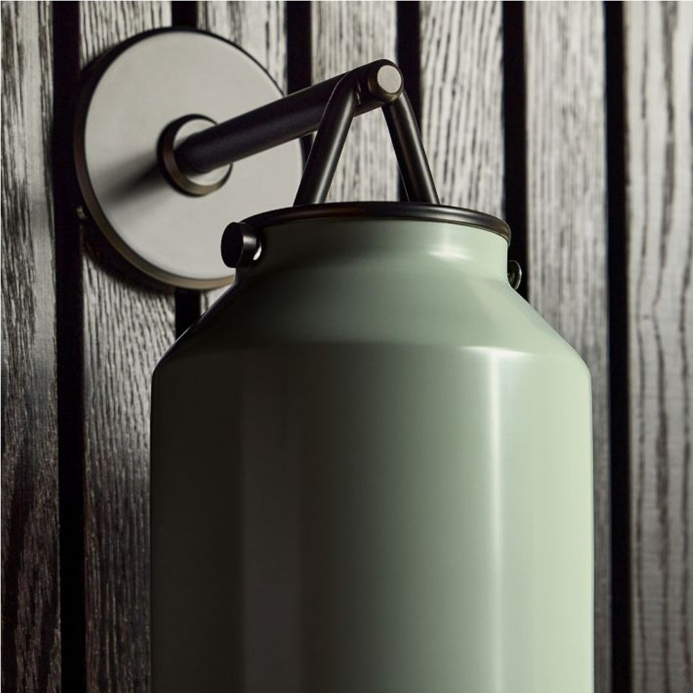 Modern Bell Jar Glass Sconce - Nordic Matte Metal Wall Light Outdoor