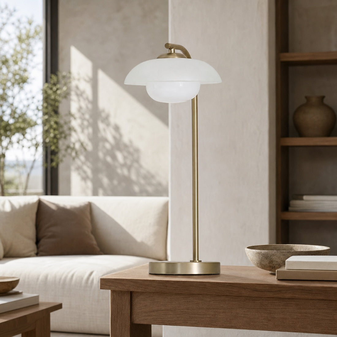 Elorina Perforated Metal Table Lamp – Modern Design
