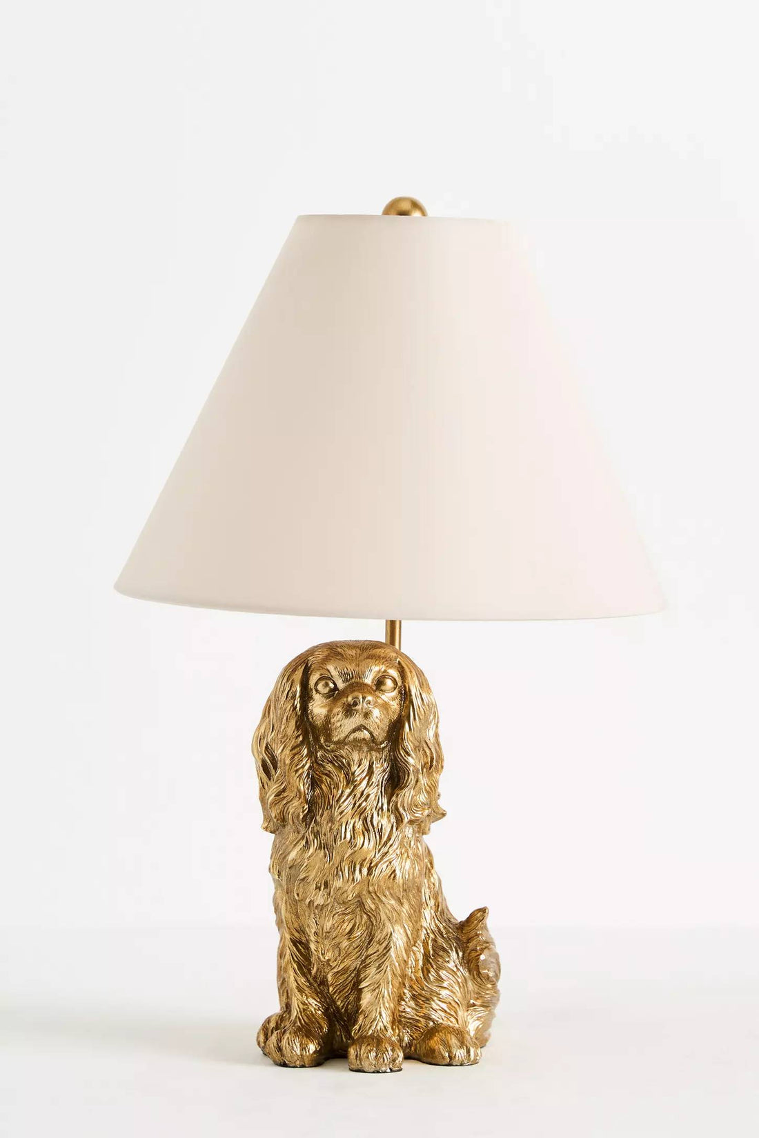 Pawdia Unique Table Lamp - Decorative Ceramic Animal Bedside Lamp