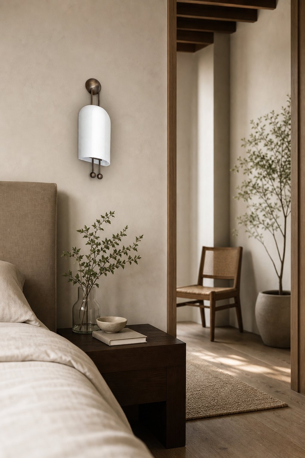 Lantern Glass Sconce