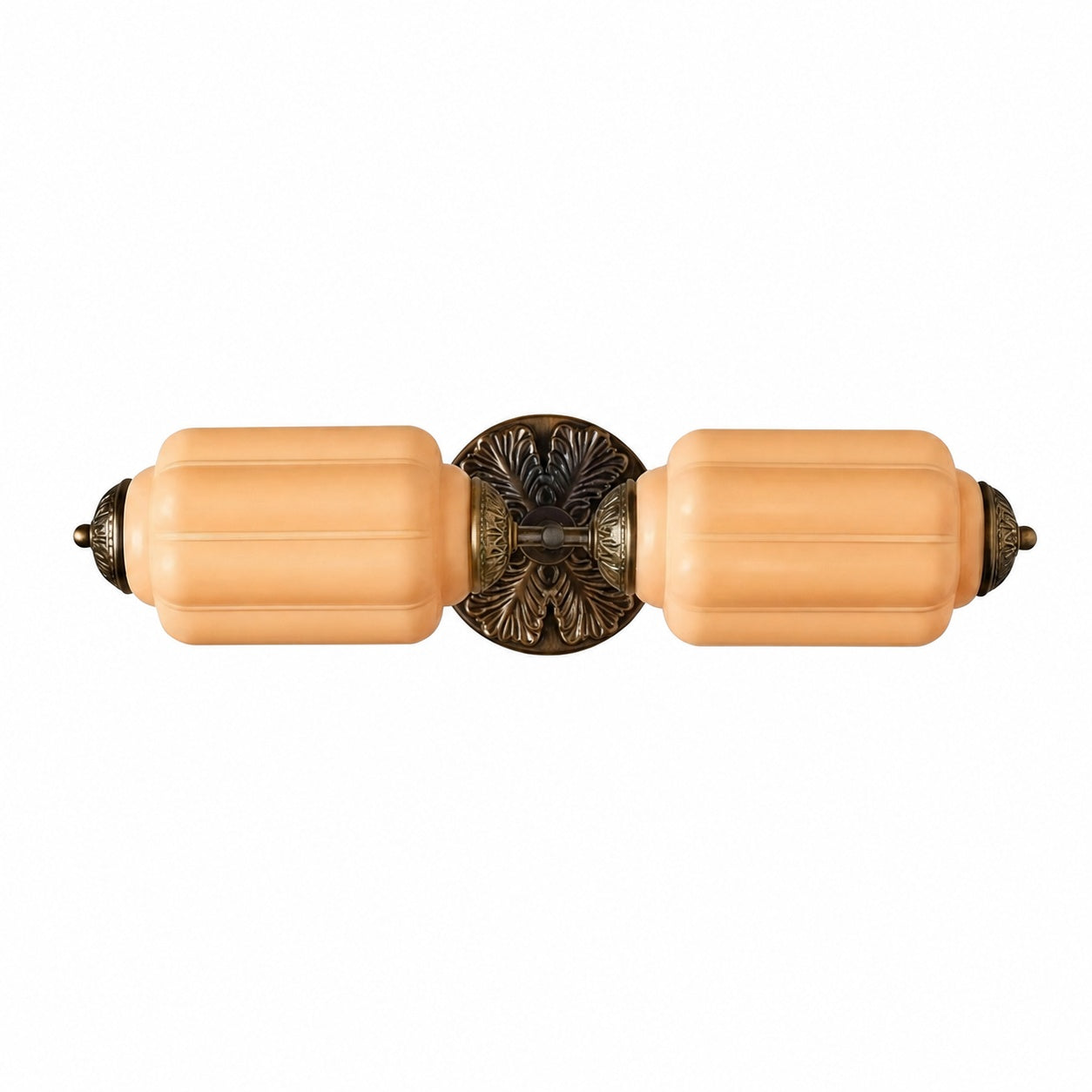 Eloise Brass Wall Sconce – Elegant Milk Glass Vintage Lighting