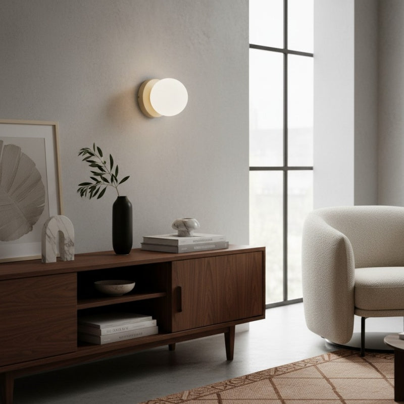 Nuevola Soft Sculptural Wall Light - Minimal Decorative Wall Lamp for Modern Indoor Spaces