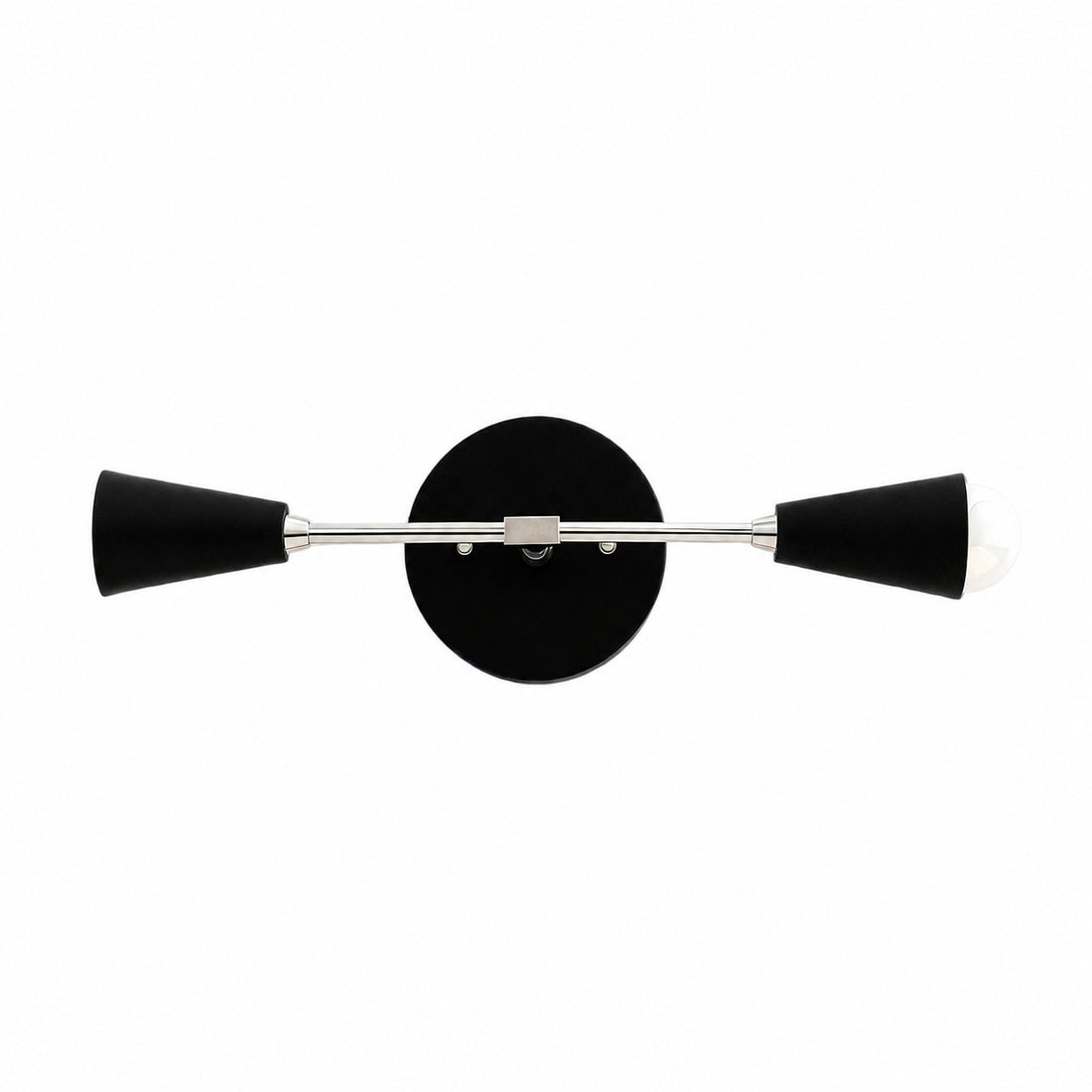 Mobilux Line Minimalist Vanity Light Fixture - Mid Century Bathroom Sconce
