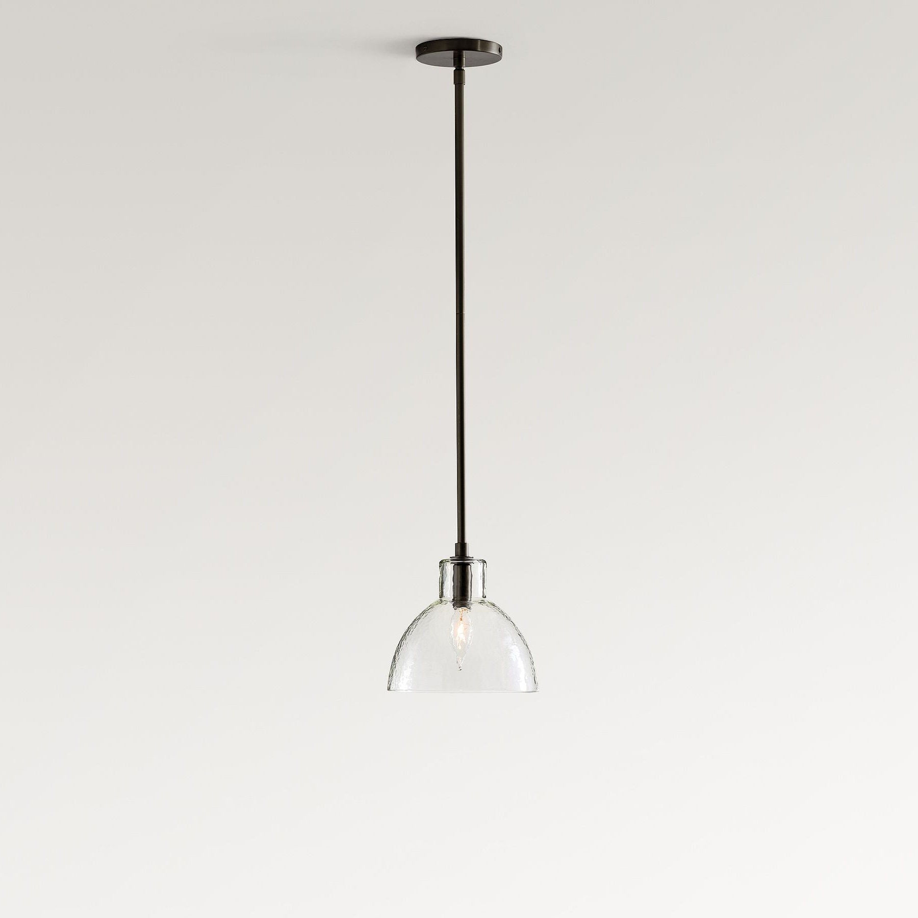 Glavira Industrial Metal Canopy Pendant – Soft Light Diffusing Fixture for Kitchen Islands