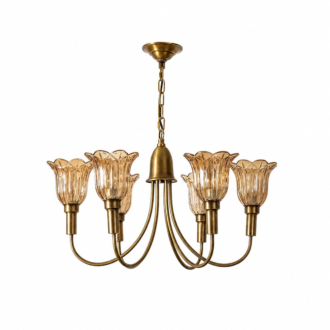 Columbia Brass Chandelier