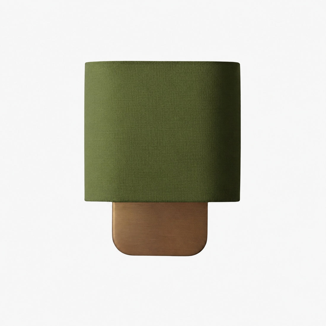 Nolvara Contemporary Fabric-Shade Wall Light – Minimalist Metal Fixture for Bedroom Hallway