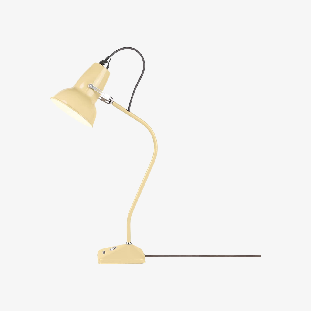 Original 1227 Vintage Style Compact Table Lamp with Metal Base for Home Accent
