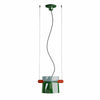 Charming Ceramic Pendant Light With Colorful Elements