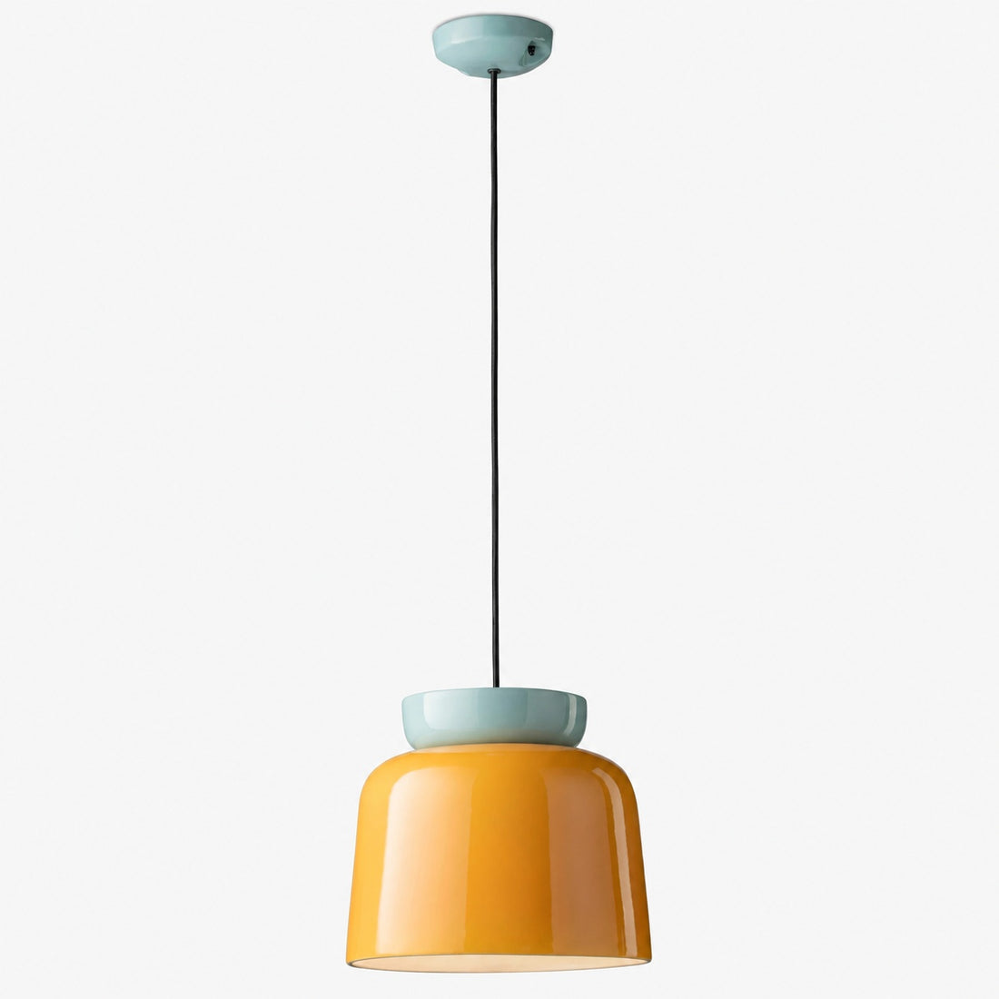 Fiesta Colorful Bowl Shaped Nordic Ceramic Pendant Lamp