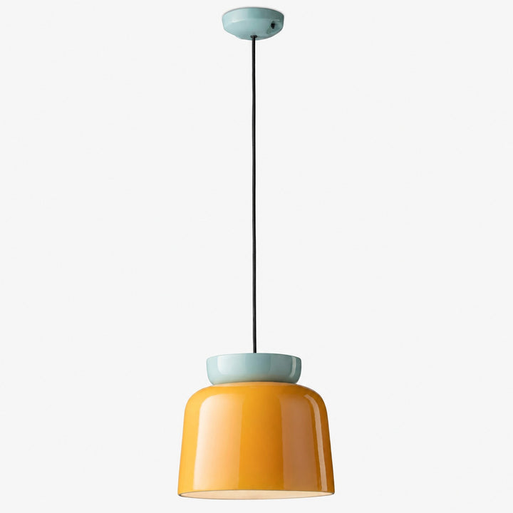 Fiesta Colorful Bowl Shaped Nordic Ceramic Pendant Lamp