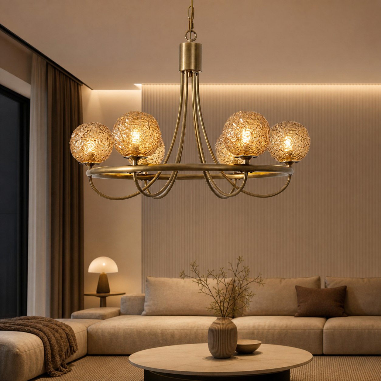 Caroline Sphere Chandelier