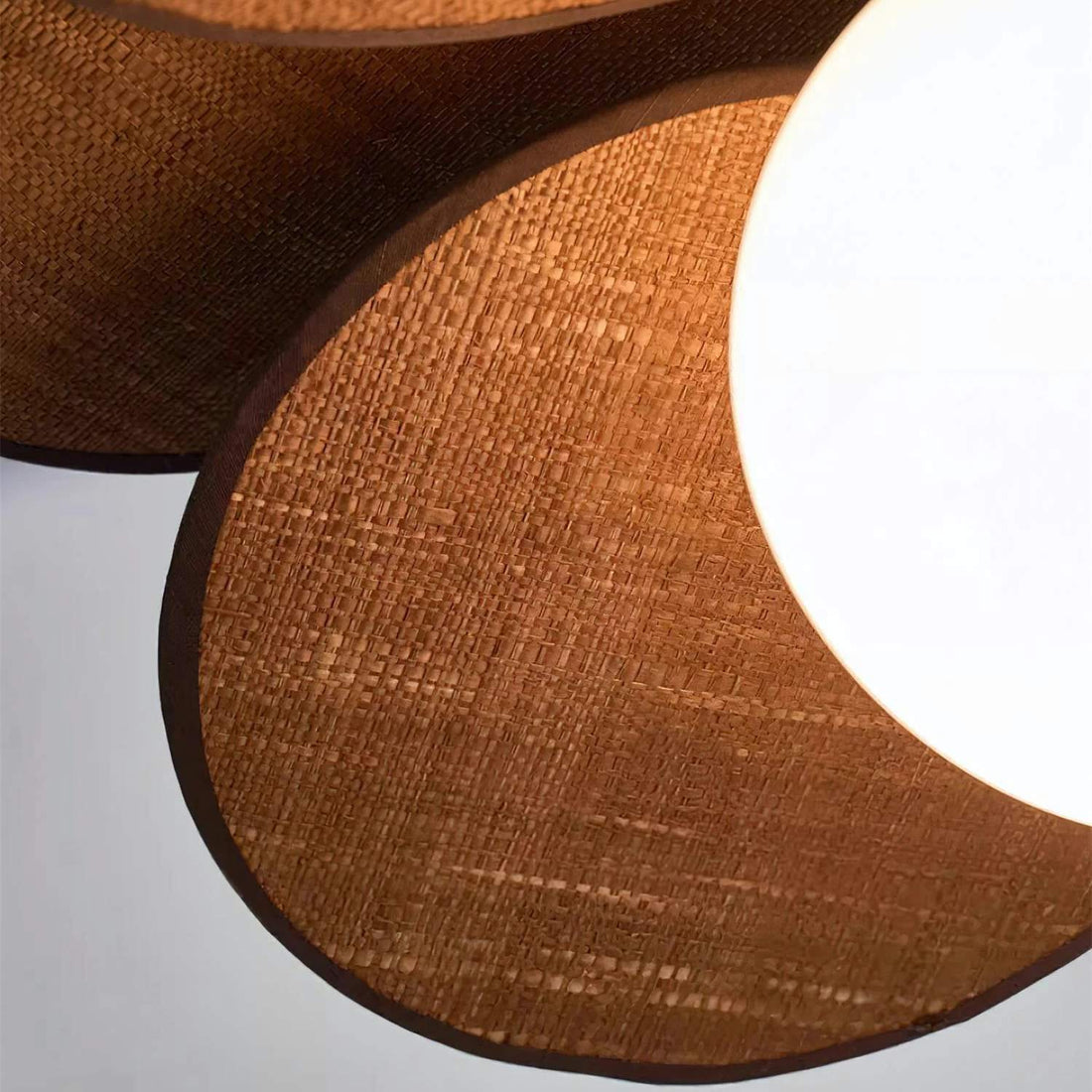 Orrise Artistic Layered Petal Pendant Light - Natural Inspired Lamp for Entryway and Bedroom