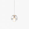 Lorivo Decorative Crystal Sphere Pendant Light Starry Visual for Lounge Areas